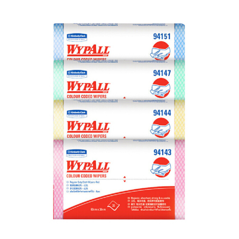 金佰利94147WYPALL*勁拭*彩色清潔擦拭布圖片1 金佰利94147WYPALL*勁拭*彩色清潔擦拭布圖片1