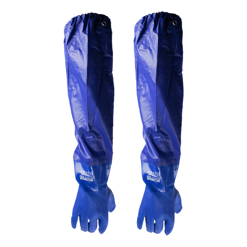 賽立特P38066-9加長(zhǎng)66CM PVC防化手套圖片4