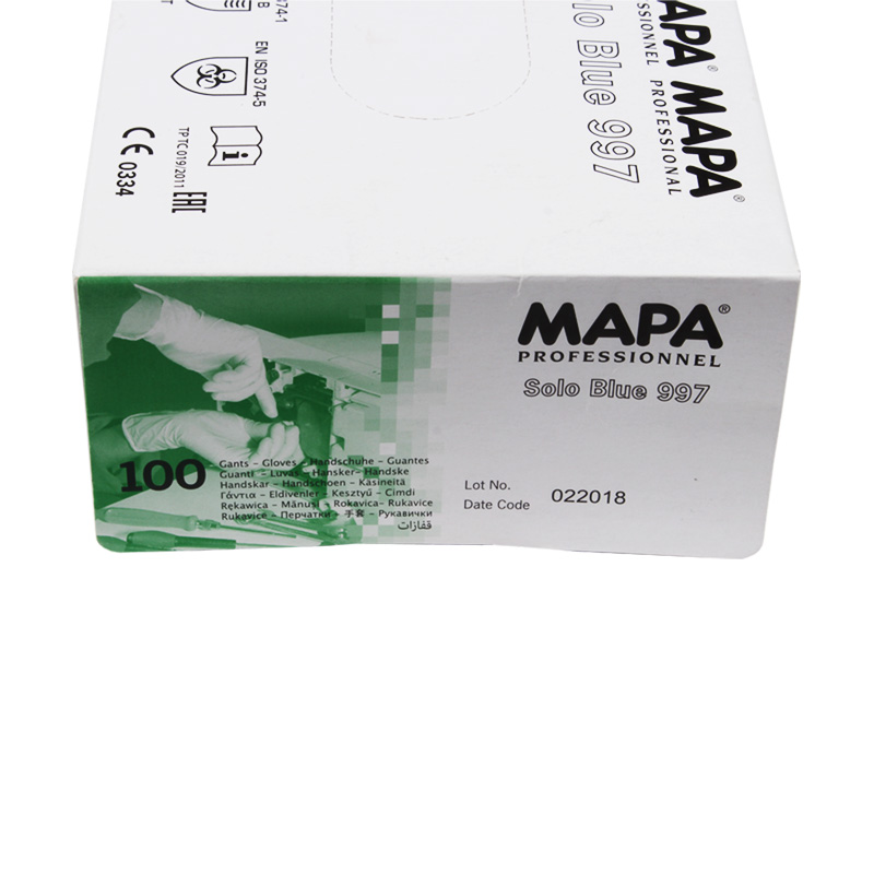MAPA Solo Blue997-8丁腈手套圖片1 MAPA Solo Blue997-8丁腈手套圖片1