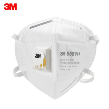 3M9501V+KN95防塵口罩(環保裝)圖片3