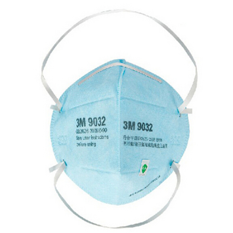 3M9032頭帶式KN90防塵口罩圖片3