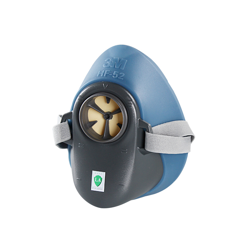 3M HF-52硅膠半面罩防毒面具圖片1 3M HF-52硅膠半面罩防毒面具圖片1