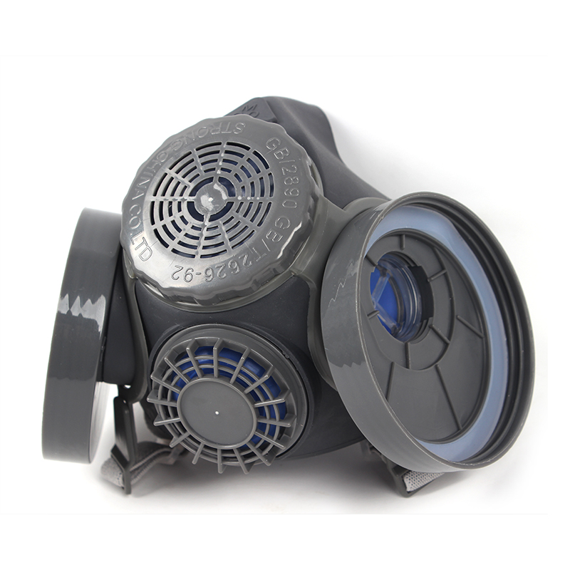 思創ST-M70-3硅膠大眼眶防毒面具（圓形濾毒盒）圖片4