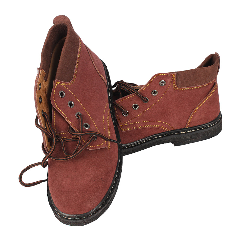 百勞匯129-002棕色中幫防砸防滑勞保鞋圖片1 百勞匯129-002棕色中幫防砸防滑勞保鞋圖片1