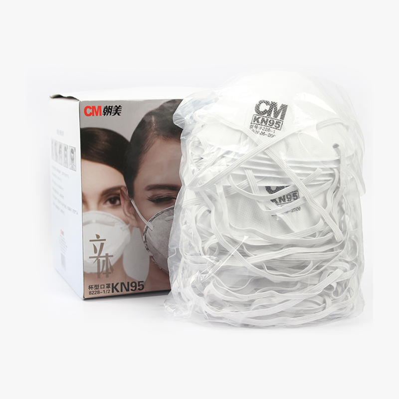 朝美8228-1 KN95杯型防塵口罩圖片1