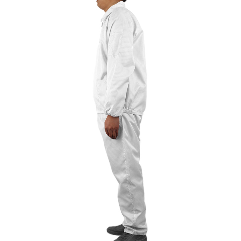 君御1897白色分體防靜電無塵服圖片2 君御1897白色分體防靜電無塵服圖片2