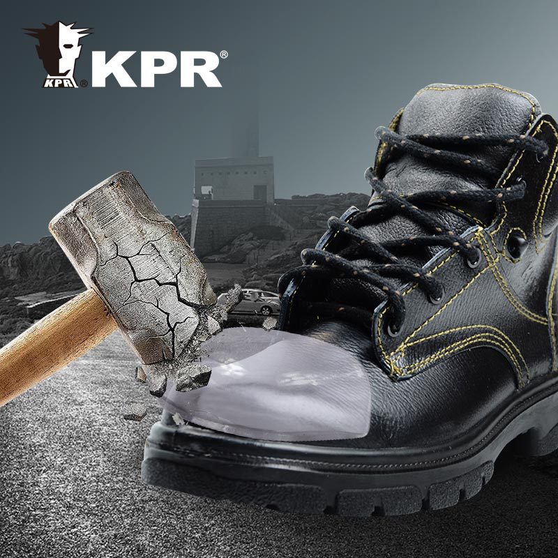 尊王P101高幫防砸防刺穿電絕緣勞保鞋圖片2