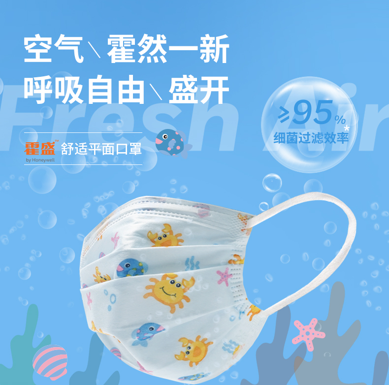 霍尼韋爾霍盛HMS-DM-07一次性口罩圖片4