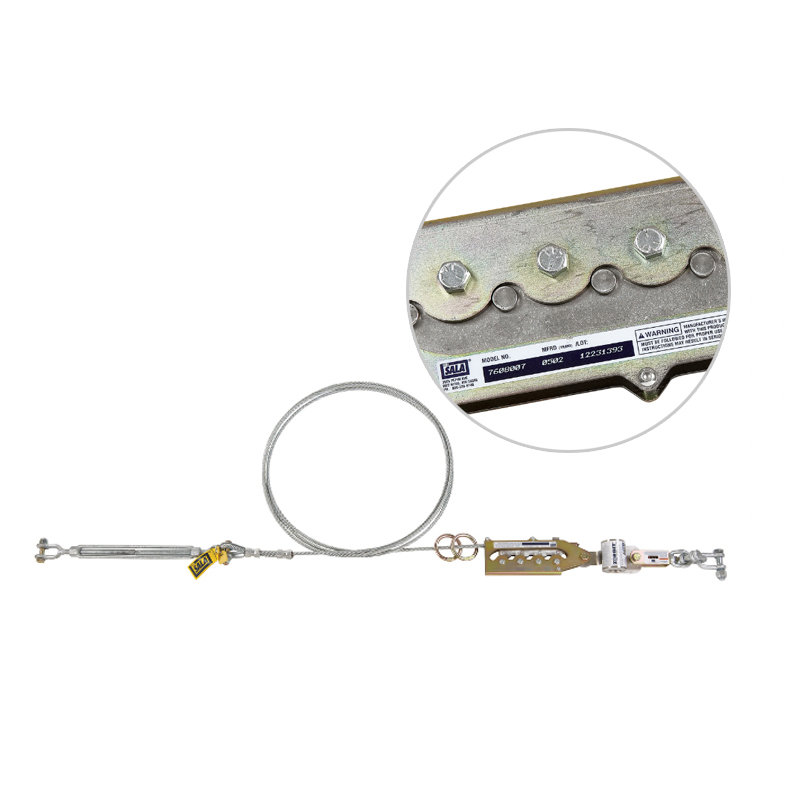 3M7602060DBI-SALA Sayfline鋼纜水平生命線系統圖片3