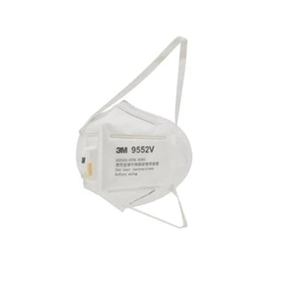 3M9552V折疊式防顆粒物防塵口罩圖片1