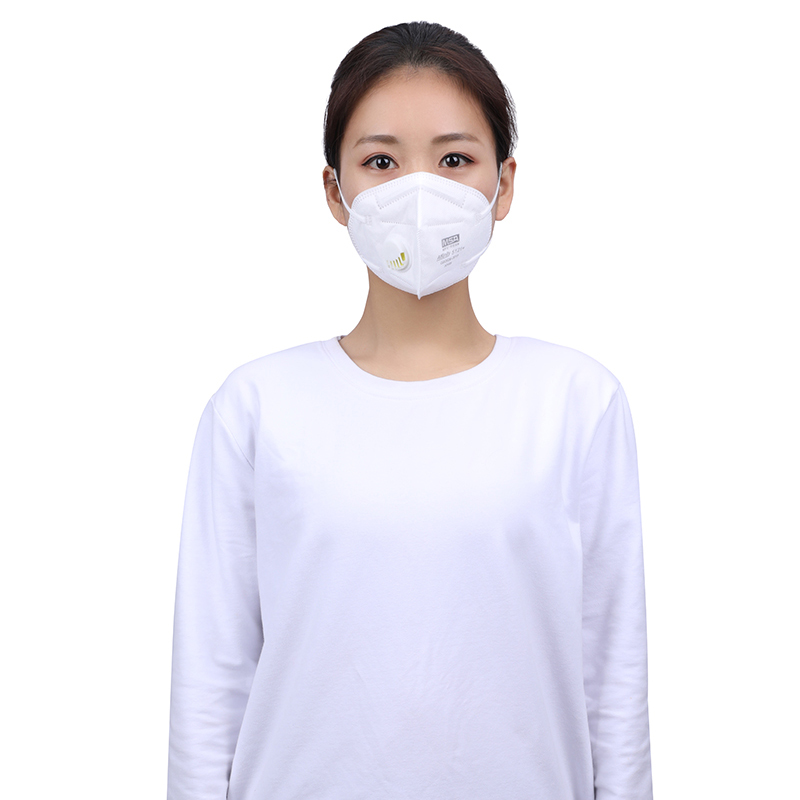 梅思安10218148Affinity5121+頭帶式帶閥折疊防塵口罩圖片1