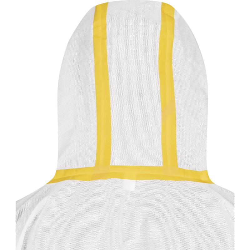 代爾塔406216限次性無紡布防塵防化連體服圖片1