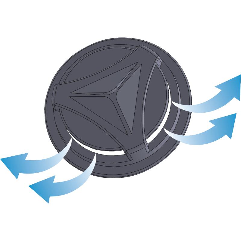 代爾塔104018帶閥FFP3防塵口罩圖片3