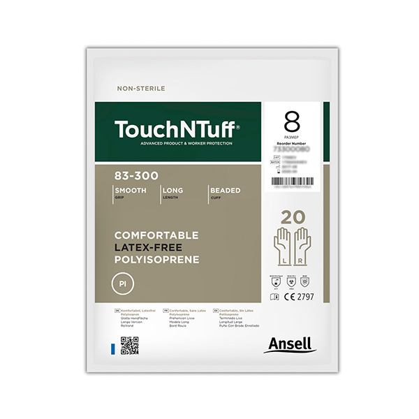 Ansell安思爾83-300TouchNTuff PI防化手套圖片1