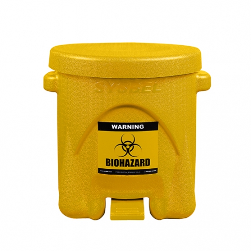 西斯貝爾WA8109200Y黃色生化垃圾桶圖片1