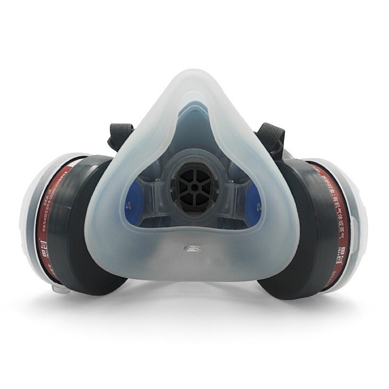 思創ST-M40-1B硅膠雙罐防毒面具圖片3 思創ST-M40-1B硅膠雙罐防毒面具圖片3