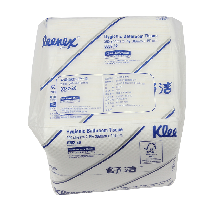 金佰利0382-20舒潔雙層抽取式衛生紙圖片2 金佰利0382-20舒潔雙層抽取式衛生紙圖片2