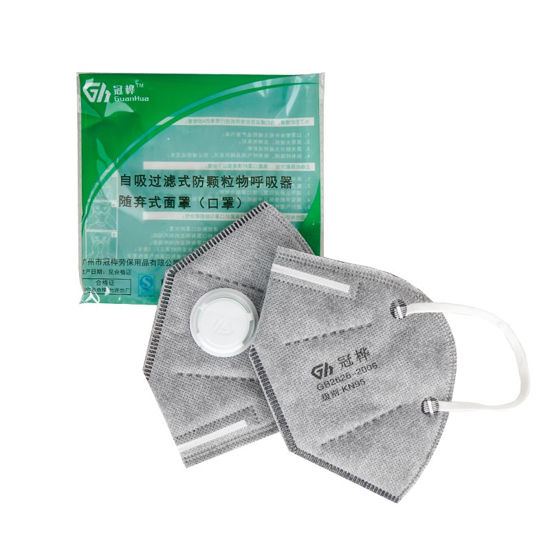 冠樺8861SV活性炭耳帶式KN95防塵口罩圖片2