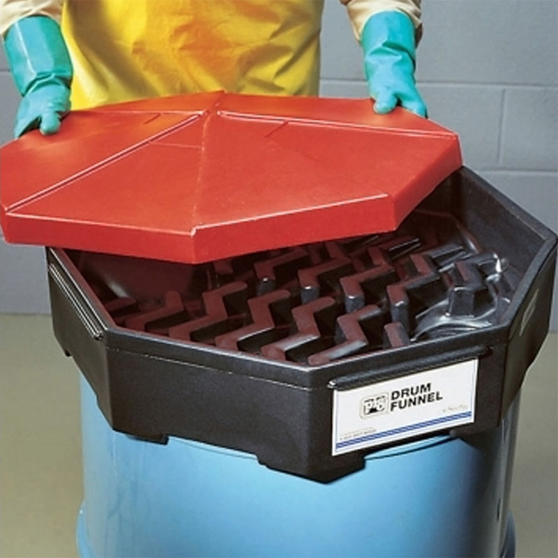 NewPig DRM454-RD-BK PIG聚乙烯圓桶漏斗圖片1 NewPig DRM454-RD-BK PIG聚乙烯圓桶漏斗圖片1