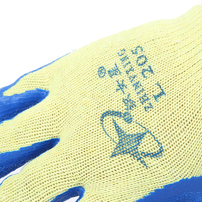 星宇L205黃沙蘭皺紋勞保手套圖片1 星宇L205黃沙蘭皺紋勞保手套圖片1