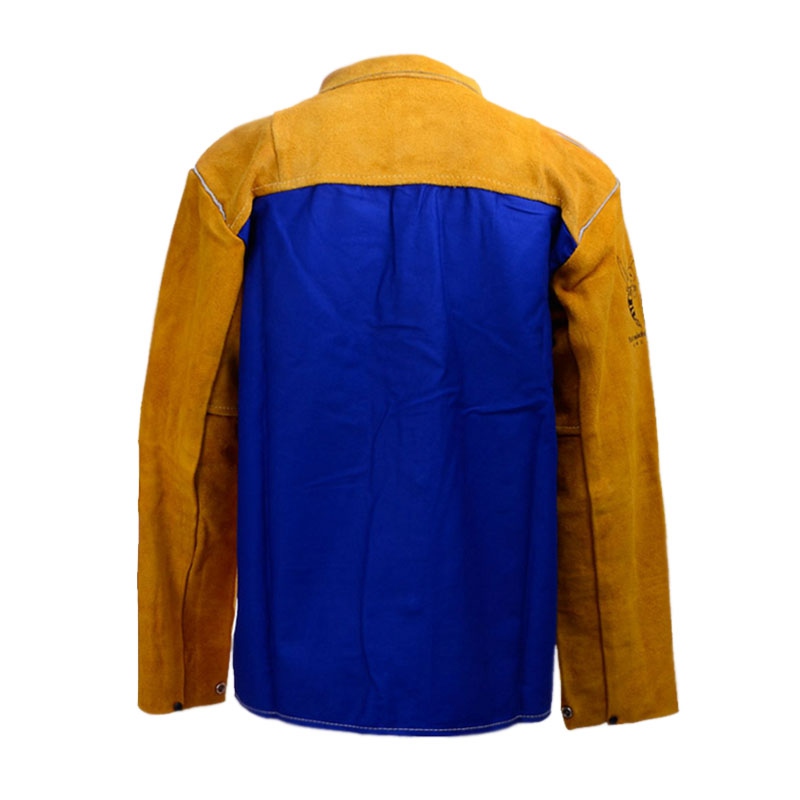威特仕44-2530雄蜂王背布皮阻燃焊服圖片1
