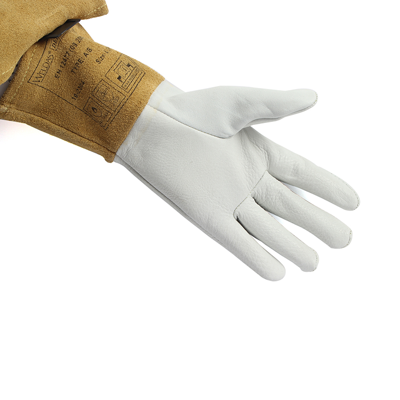 威特仕10-2304-S白色鹿青皮焊工手套圖片1 威特仕10-2304-S白色鹿青皮焊工手套圖片1