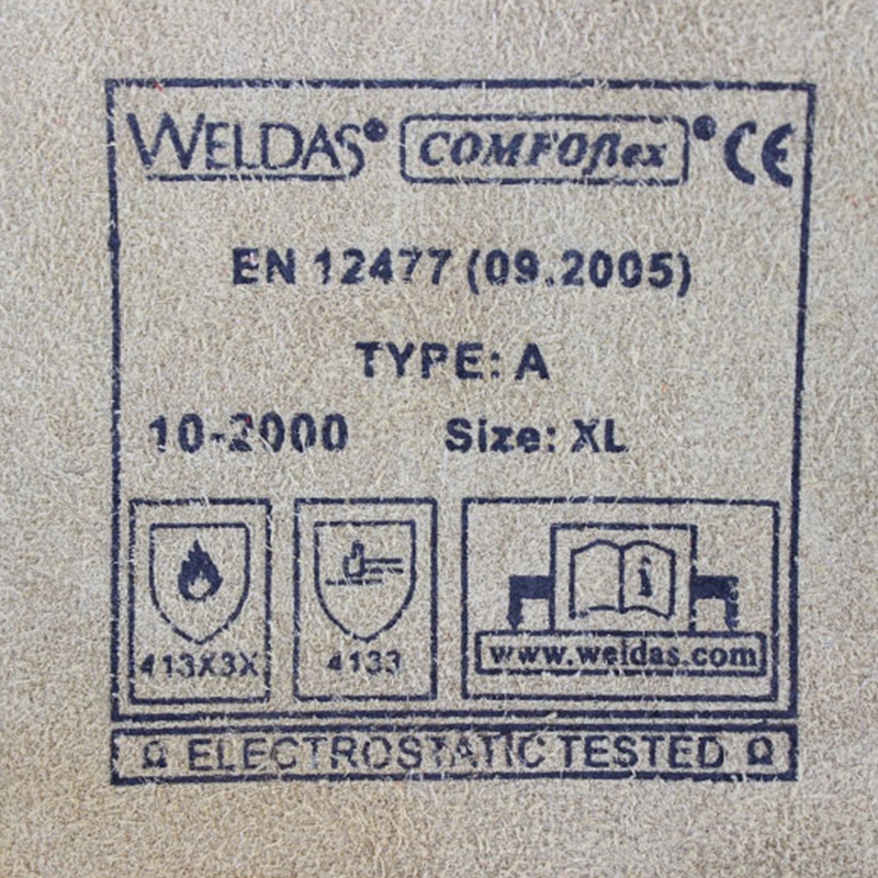 威特仕10-2000-S特舒柔燒焊手套圖片4 威特仕10-2000-S特舒柔燒焊手套圖片4