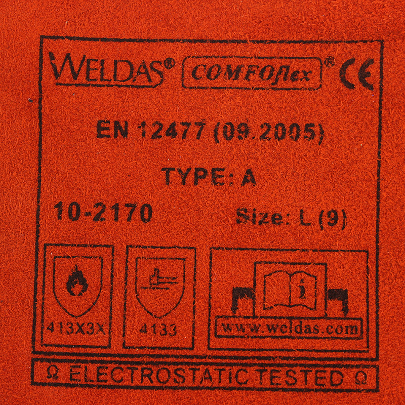 威特仕10-2170-L斜拇指款焊工手套圖片4