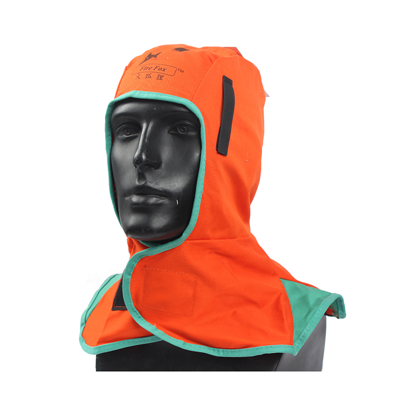 威特仕23-6690全護(hù)式防火阻燃焊帽圖片1