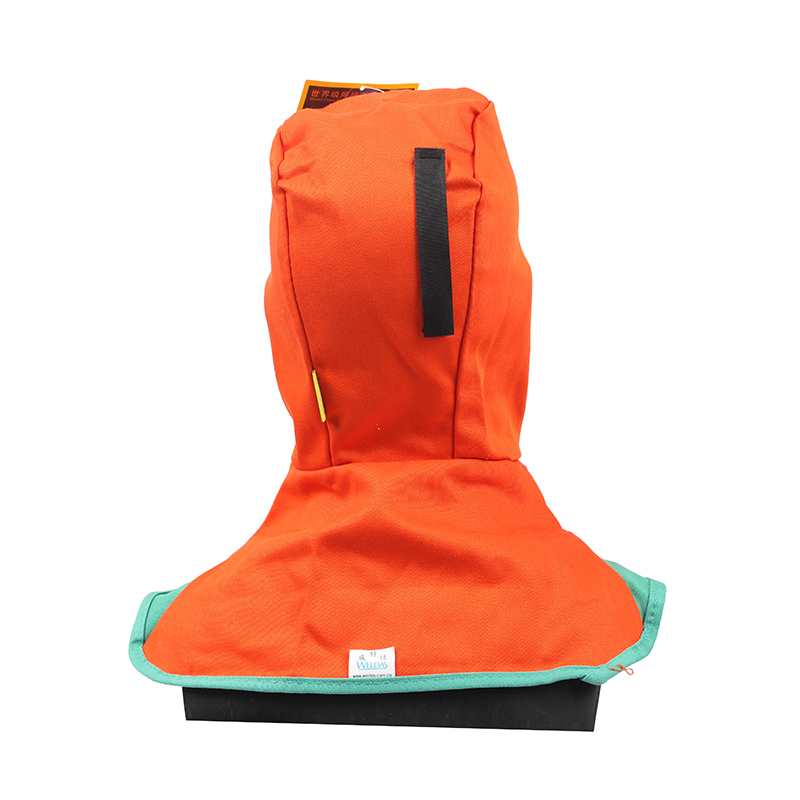 威特仕23-6690全護(hù)式防火阻燃焊帽圖片3