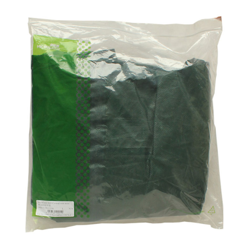 微護(hù)佳GR40-T-99-122-02 MC4000綠色雙袖雙褲腿帶腳套連體防化服圖片3