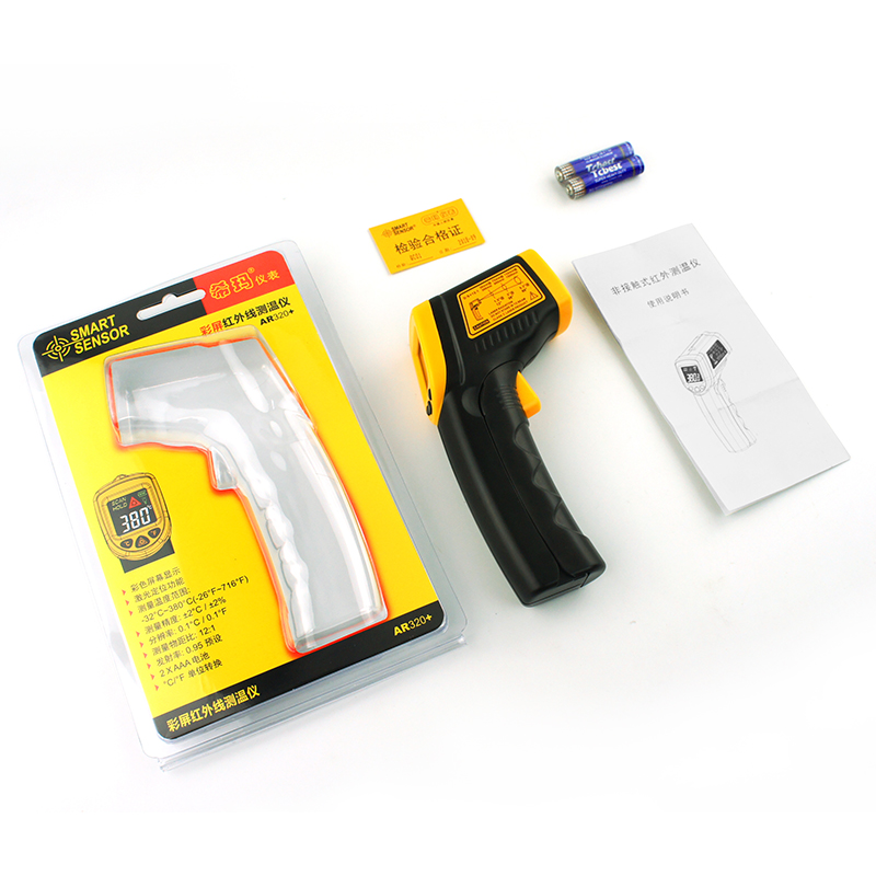 希瑪AR320+迷你式紅外測溫儀圖片3 希瑪AR320+迷你式紅外測溫儀圖片3