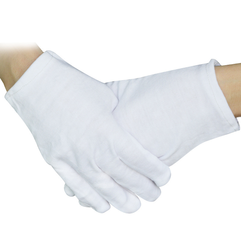 華特白色棉勞保手套圖片3 華特白色棉勞保手套圖片3