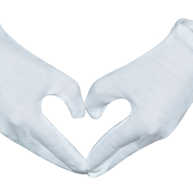 華特白色棉勞保手套圖片2 華特白色棉勞保手套圖片2