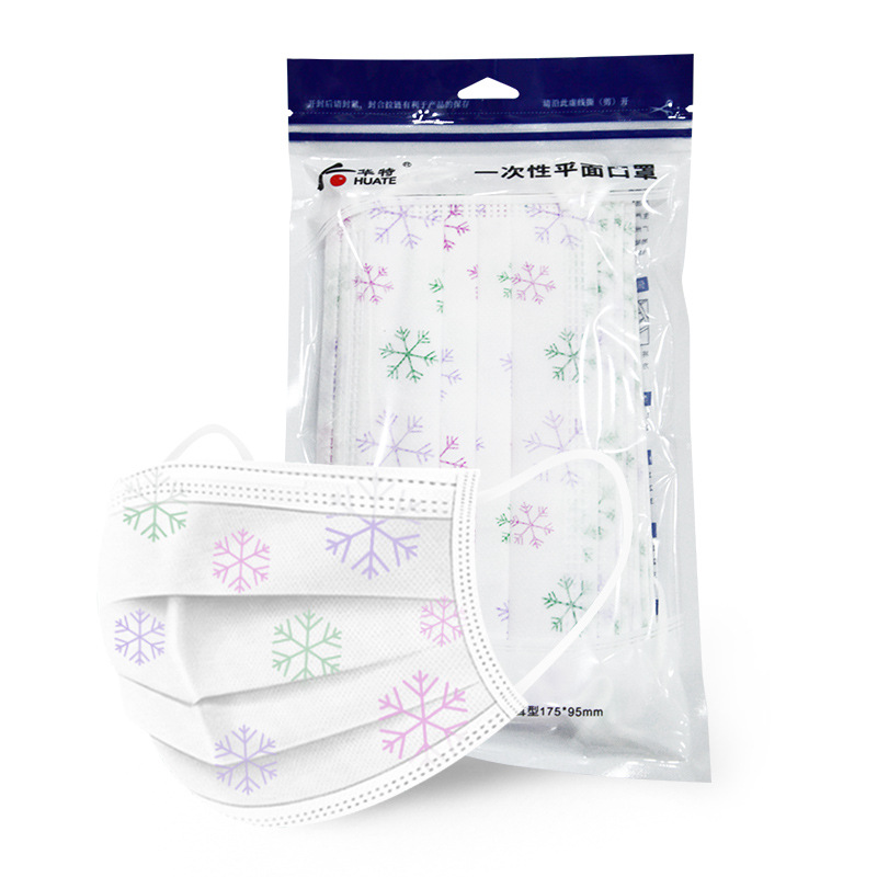 華特HT2022無(wú)紡布一次性口罩圖片1