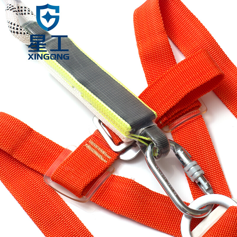 星工XGD-2五點式帶緩沖包雙繩雙背安全帶  圖片1