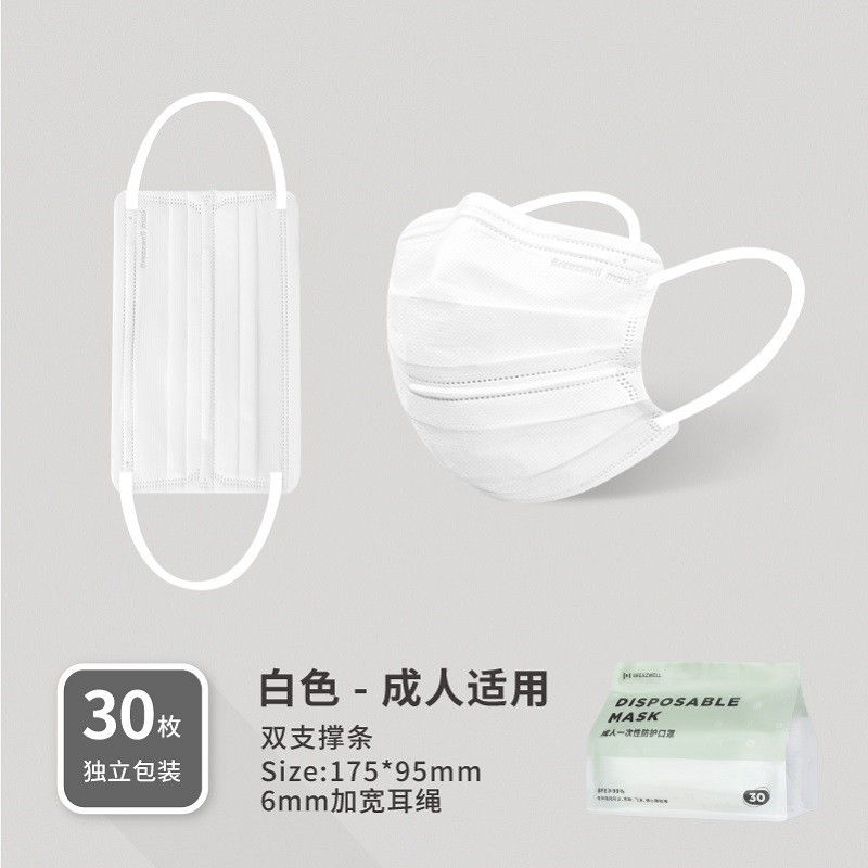 松研B29平面一次性口罩圖片3 松研B29平面一次性口罩圖片3