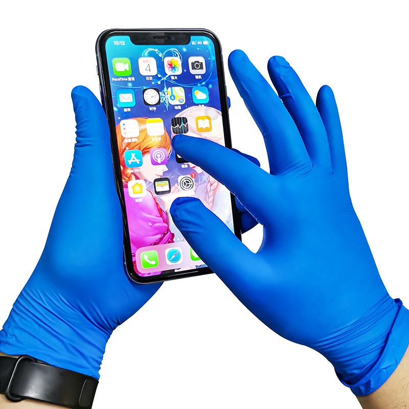 愛馬斯APFGWC44100藍(lán)色一次性丁腈手套圖片1