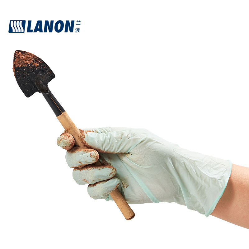LANON蘭浪WD51加厚一次性乳膠手套圖片3 LANON蘭浪WD51加厚一次性乳膠手套圖片3