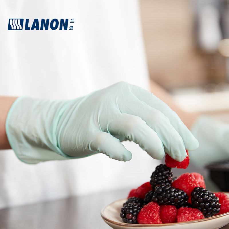 LANON蘭浪WD51加厚一次性乳膠手套圖片4 LANON蘭浪WD51加厚一次性乳膠手套圖片4