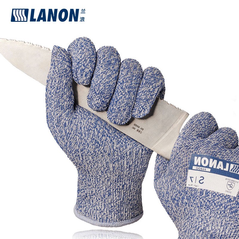 LANON蘭浪H400針織尼龍3級防割手套圖片1
