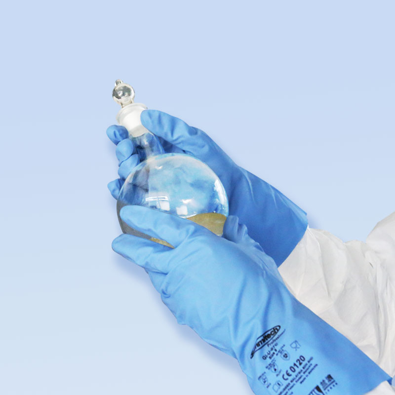 LANON蘭浪SR031食品級耐酸堿丁腈手套圖片2