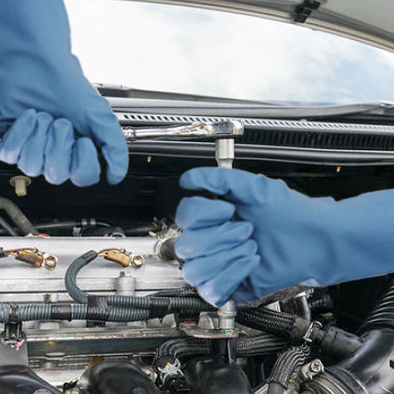 LANON蘭浪SR021食品級耐酸堿丁腈手套圖片3 LANON蘭浪SR021食品級耐酸堿丁腈手套圖片3