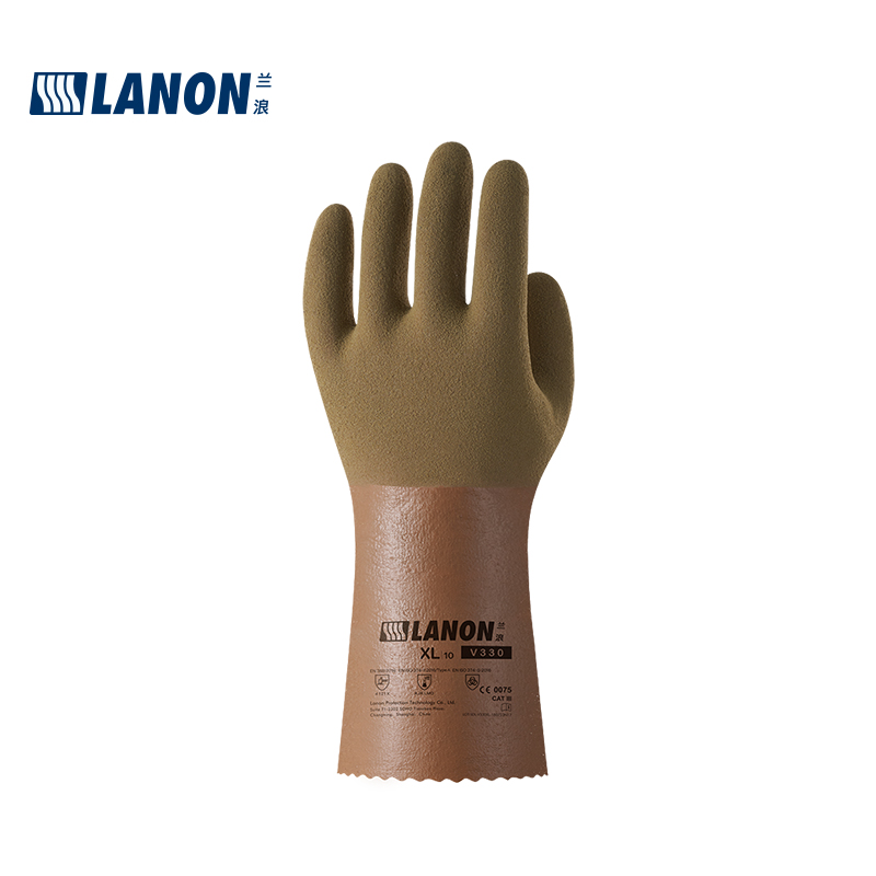LANON蘭浪V330耐油丁腈防化手套圖片1 LANON蘭浪V330耐油丁腈防化手套圖片1