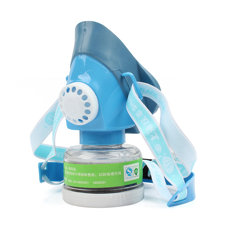 地球2596-4橡膠半面罩防毒面罩圖片3