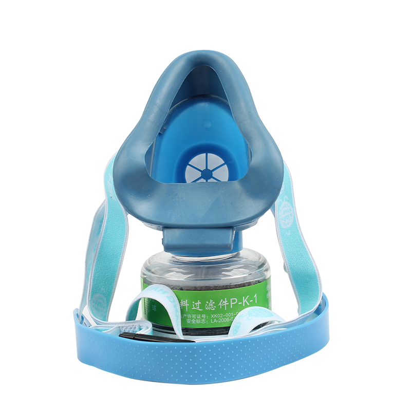 地球2596-4橡膠半面罩防毒面罩圖片4