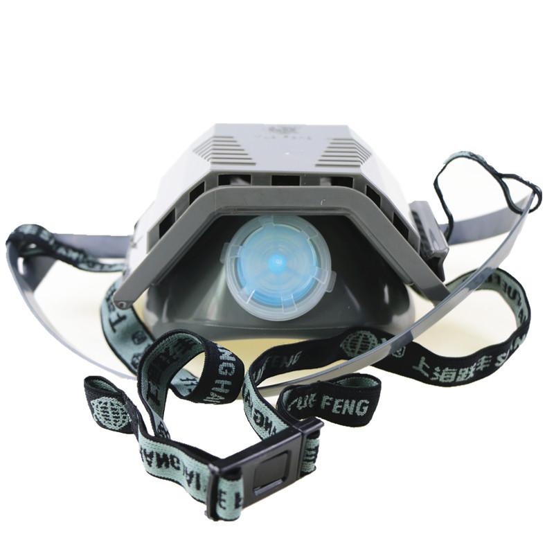 地球3300 PVC單濾盒半面罩防毒面具圖片3