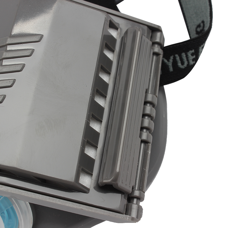 地球3300A全硅膠半面罩防毒面具圖片2