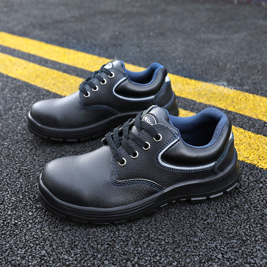 羿科60725102鋼頭防靜電黑色低幫安全鞋圖片1 羿科60725102鋼頭防靜電黑色低幫安全鞋圖片1