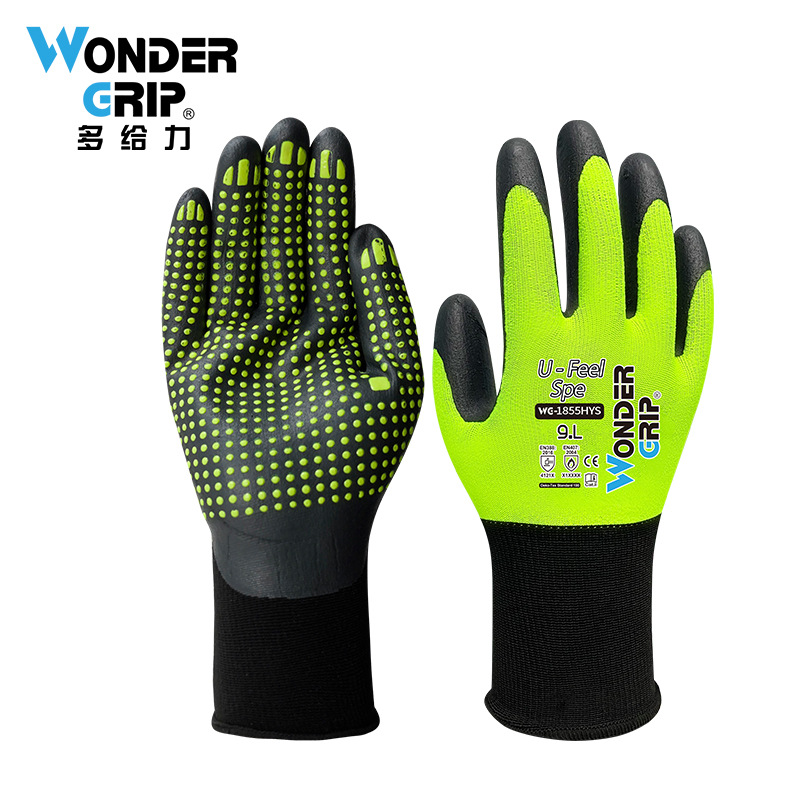 多給力WG-1855HYS可觸屏防滑耐磨勞保手套圖片1